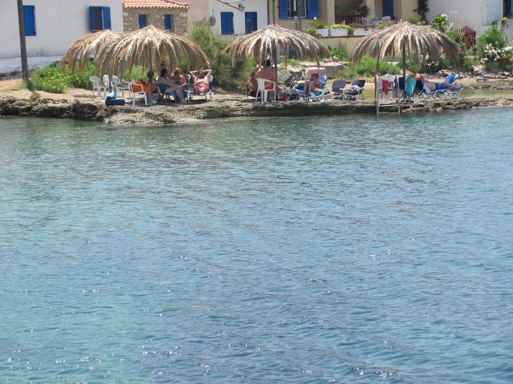 Lakonia Bay Apartments Archangelos  Eksteriør bilde